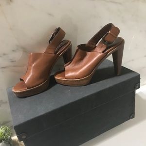 Cole Haan Sling Back High Heel Sandal leather